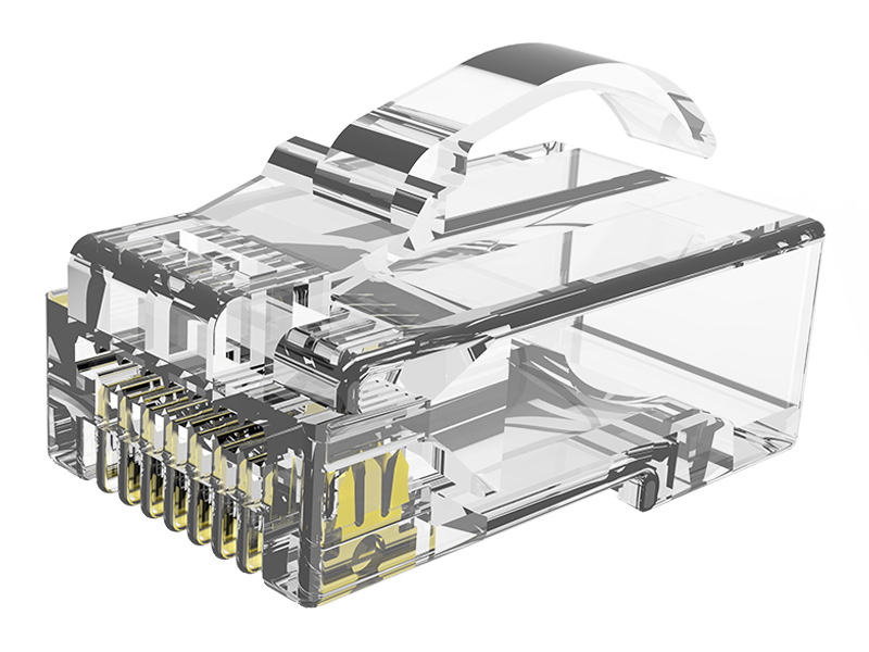 Revolutionize Your Network with EXW's Innovative Cat.6A Arch Latch Modular Plugs