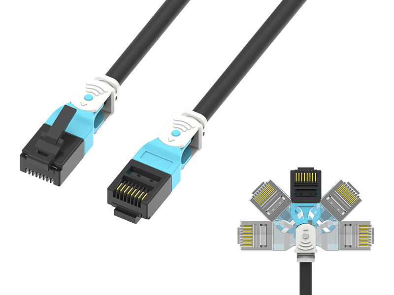 Rotable Patch Cord