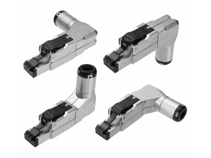 Cat.8 STP 5 Angle Field Termination Plug